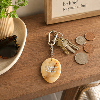 Therapy Worrystone Yellow Jade (Pack of 6)