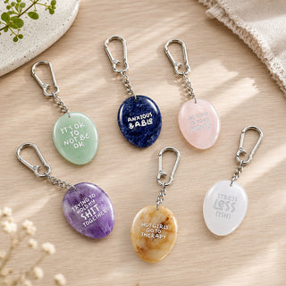 Stress Less(Ish) Worrystone Clear Quartz (Pack of 6)