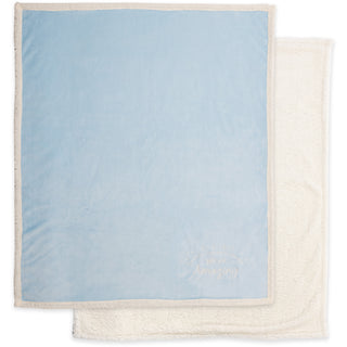 Amazing 42" x 50" Sherpa Lined, Royal Plush Blanket Gift Set