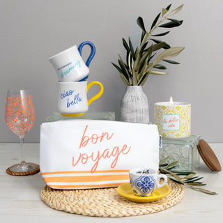 Bon Voyage Zippered Pouch