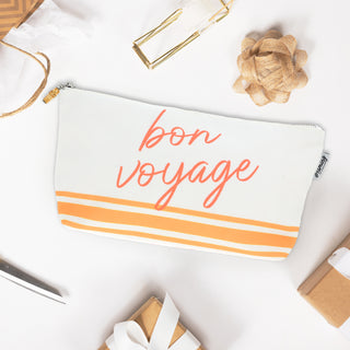 Bon Voyage Zippered Pouch