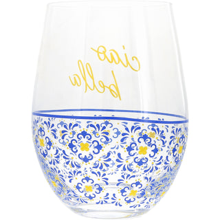 Ciao Bella 18 oz Stemless Wine Glass