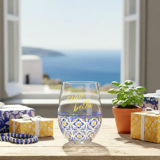 Ciao Bella 18 oz Stemless Wine Glass