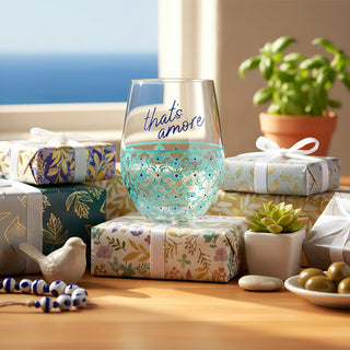 That's Amore 18 oz Stemless Wine Glass