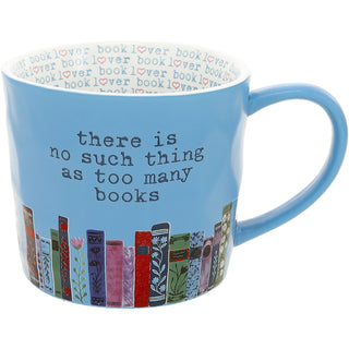 Too Many Books 16 oz Mug