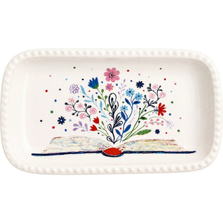 Open Book 5" x 3" Keepsake Dish