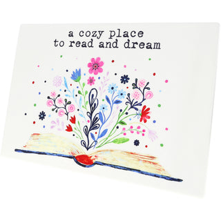 Cozy Dreams 11.75" Ceramic Plaque