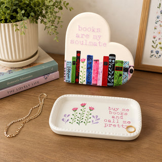 Soulmate 5" Ceramic Heart Plaque