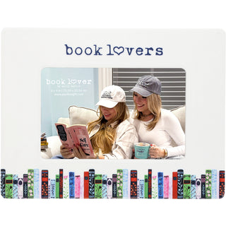 Book Lovers 8.25" x 6.25" Frame (Holds 6" x 4" Photo)