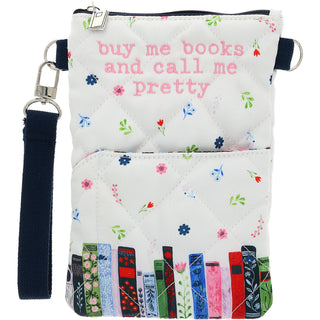 Pretty Book/Tablet Sleeve (With Crossbody & Wristlet Straps)