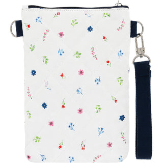 Pretty Book/Tablet Sleeve (With Crossbody & Wristlet Straps)