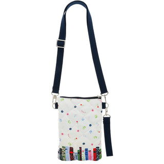 Pretty Book/Tablet Sleeve (With Crossbody & Wristlet Straps)