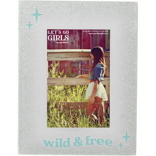 Wild & Free 6.75" x 8.75" Frame (Holds 4" x 6" Photo)