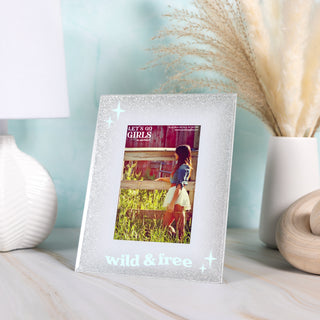Wild & Free 6.75" x 8.75" Frame (Holds 4" x 6" Photo)