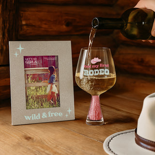 Wild & Free 6.75" x 8.75" Frame (Holds 4" x 6" Photo)