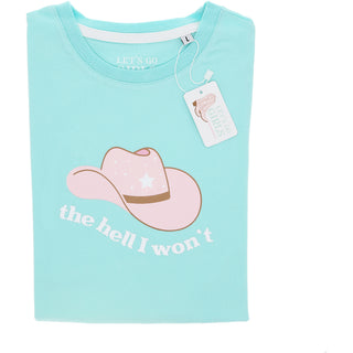 Hell I Won't Small Long Sleeve T-Shirt