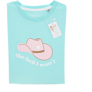 Hell I Won't Small Long Sleeve T-Shirt