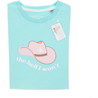 Hell I Won't Small Long Sleeve T-Shirt