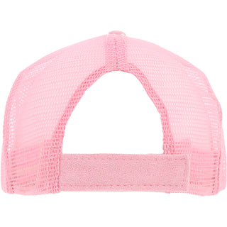 Saddle Up Pink Suede Adjustable Trucker Hat