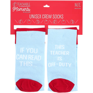 Off Duty Unisex S/M Cotton Blend Socks