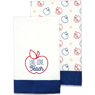 Live. Love. Teach. Tea Towel Gift Set
(2 - 19.75" x 27.5")