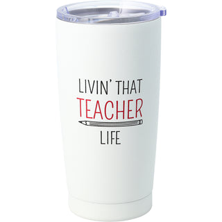 Teacher Life 20 oz Stainless Steel Travel Tumbler