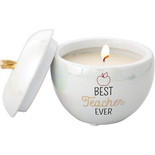 Best Teacher Ever 8 oz 100% Soy Wax Candle Scent: Serenity