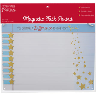 Make Today Great 18" x 13" Metal Task Board (Includes 10 Magnets)