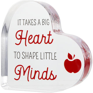 Heart 3.5" Acrylic Heart Plaque