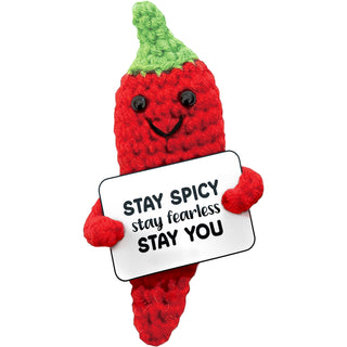 Chili Pepper Crocheted Mini