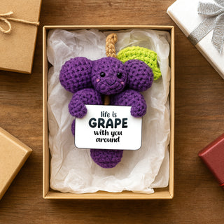 Grape Crocheted Mini Collectable