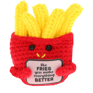 French Fry Crocheted Mini Collectable