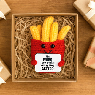 French Fry Crocheted Mini Collectable
