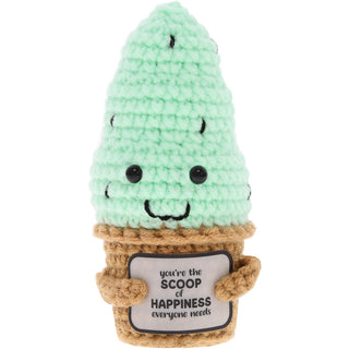 Ice Cream Cone Crocheted Mini Collectable