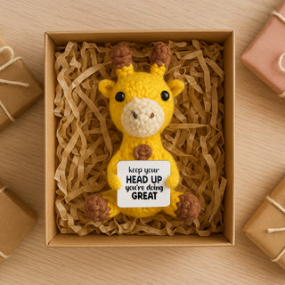 Giraffe Crocheted Mini Collectable