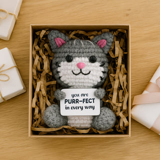 Cat Crocheted Mini Collectable