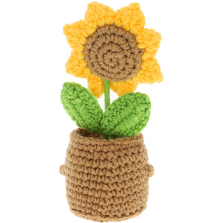 Sunflower Crocheted Mini