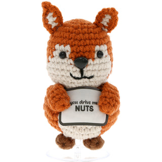 Squirrel Crocheted Mini