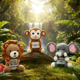 Elephant Crocheted Mini