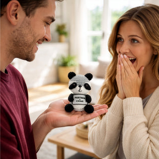 Raccoon Crocheted Mini