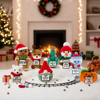 Gingerbread Crocheted Mini