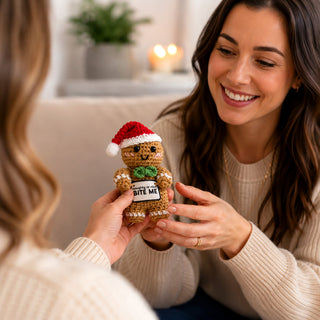 Gingerbread Crocheted Mini Collectable