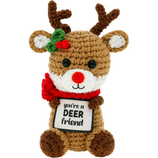 Reindeer Crocheted Mini