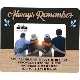 Remember 8.5" x 7" Frame (Holds 6" x 4" Photo)
