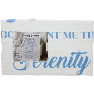 Serenity 50" x 60" Ribbed Plush Blanket