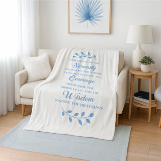 Serenity 50" x 60" Ribbed Plush Blanket