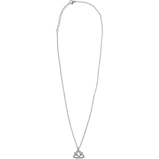 Soberversary Adjustable Rhodium Plated Necklace