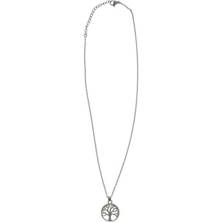 Healing Adjustable Rhodium Plated Necklace