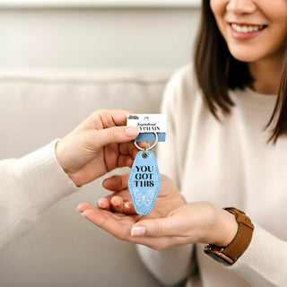 You Got This Vegan Leather Keychain