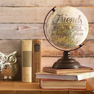 Friends 10.75" Decorative Globe